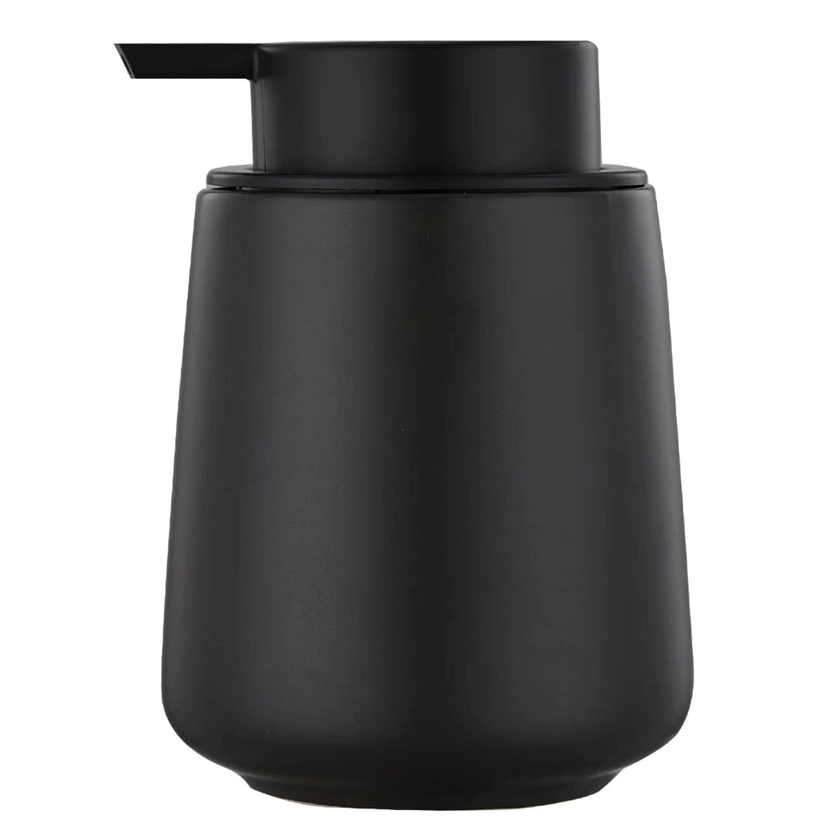 12Oz Black Soap Dispenser - Ceramic Lotion Hand Soap Dispenser Bathroom, Refillable Liquid Hand Soap Dispenser For Bathroom, Kit