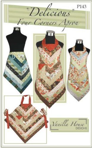 Vanilla House Delicious Four Corner Apron Ptrn