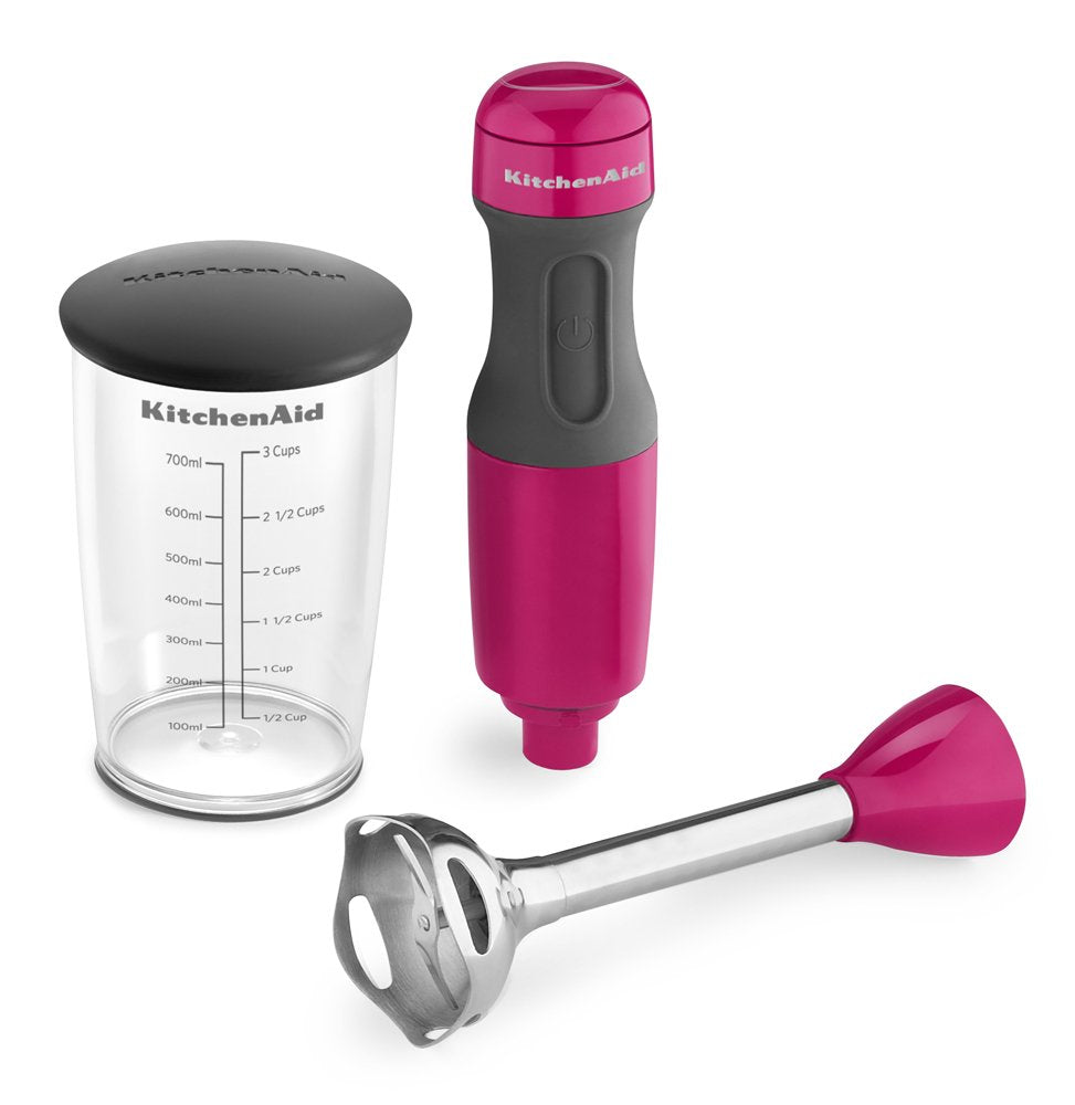 Kitchenaid Khb1231Cb 2-Speed Hand Blender, Cranberry