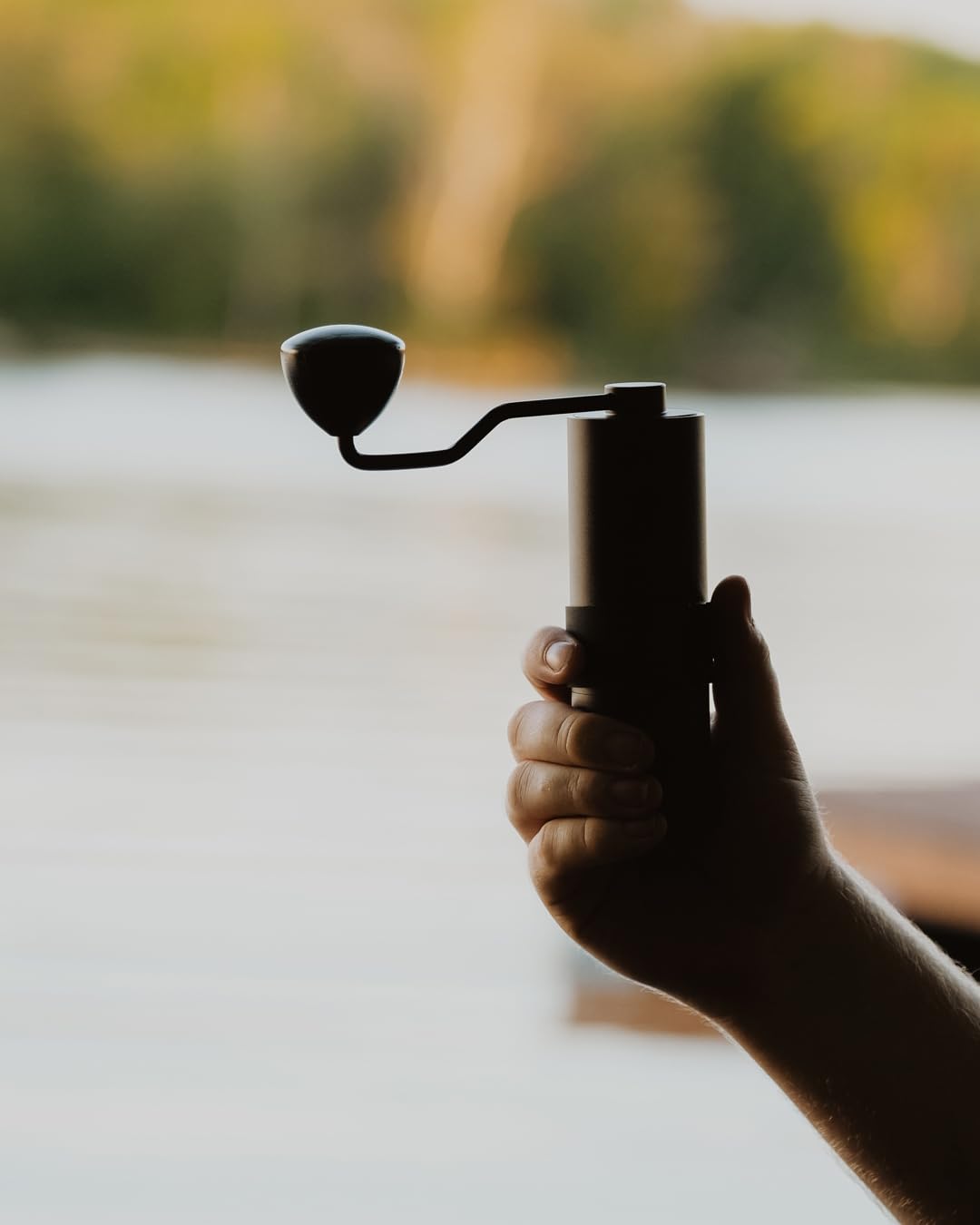 Normcore Manual Coffee Grinder V2 - Hand Coffee Grinder With Stainless Steel 38Mm Contemporary Conical Burr - Adjustable Setting