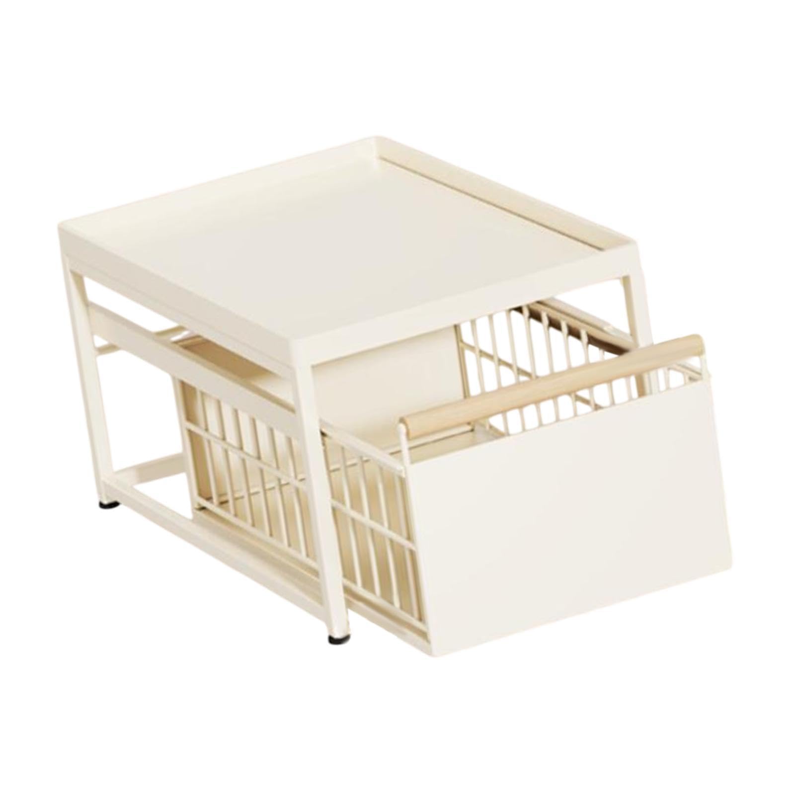 ATORSE Under Sink Rack Spice Rack Sink Organizer Bathroom Cabinet Organizer