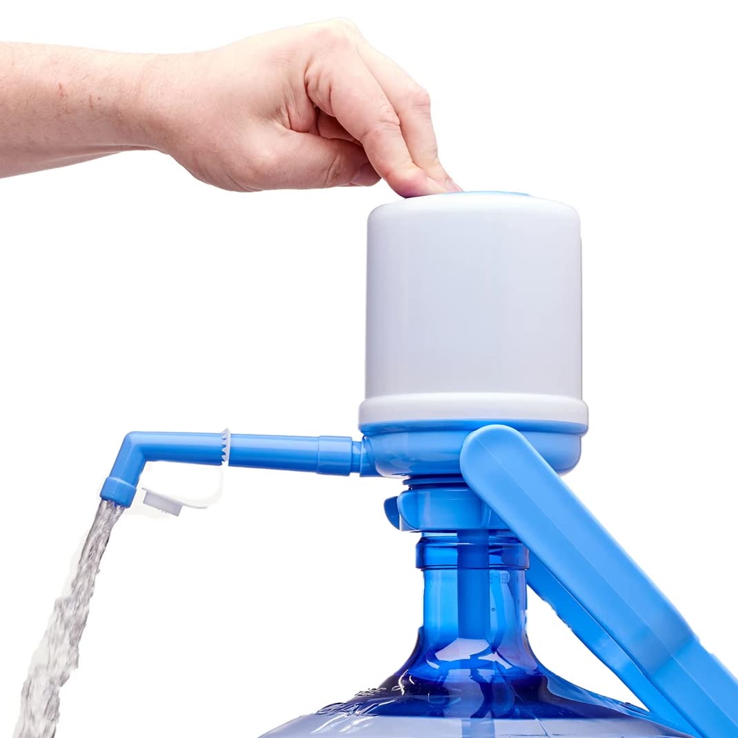 Primo Portable Bottle Pump Water Dispenser - For 3 Or 5 Gallon Jugs