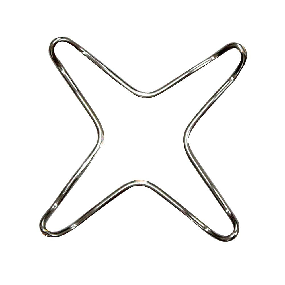 Pan Stand Gas Hob Stand Accessories Stainless Steel Trivet Cooking Kitchen Rack Stove Top Chrome Plated Pot Coffee Maker Support