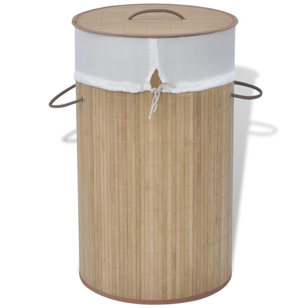 Vidaxl Collapsible Laundry Basket, Laundry Hamper With Lid And Handles, Dirty Clothes Basket With Removable Liner, Laundry Bin,