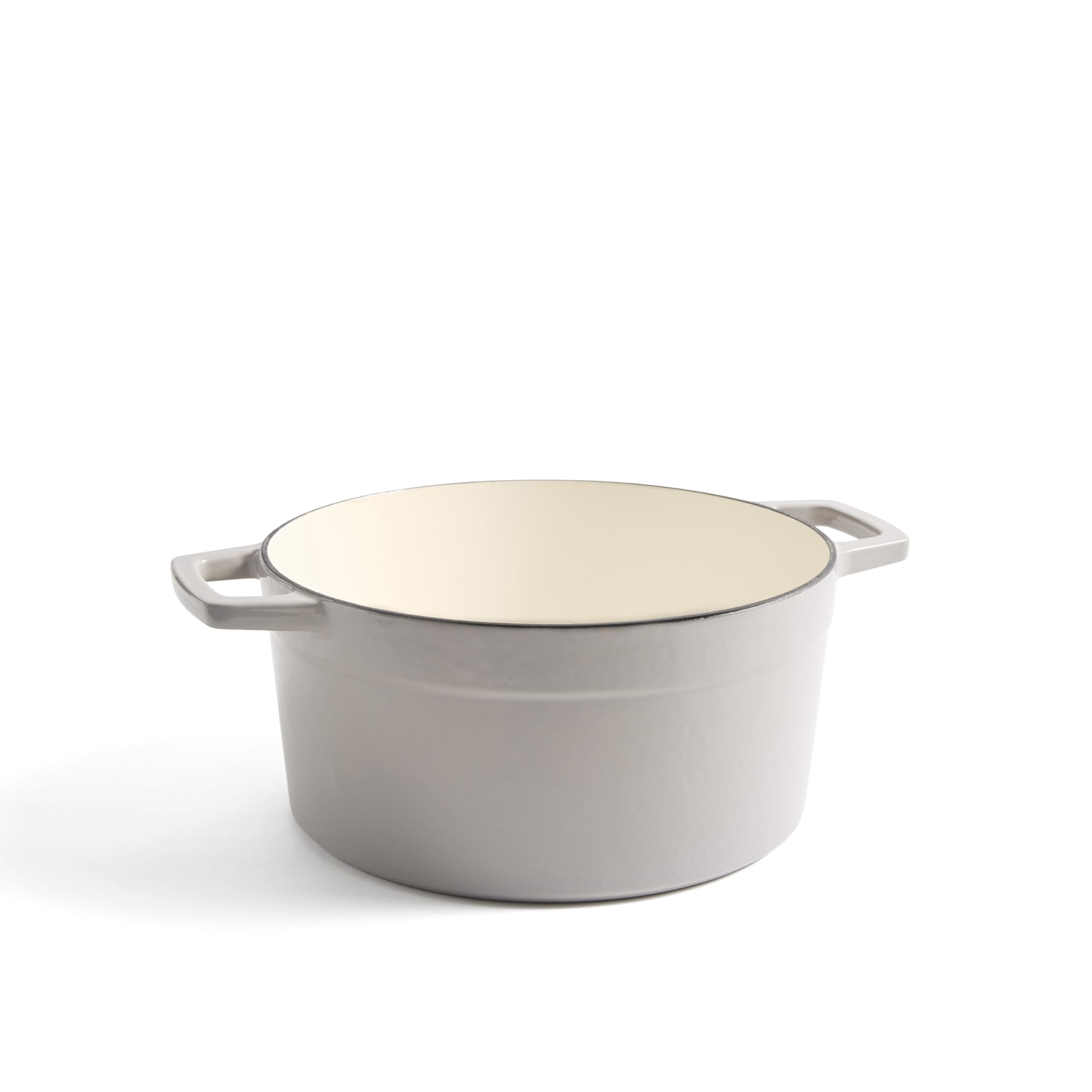 Martha By Martha Stewart 5 Qt Enameled Cast Iron Dutch Oven W/Lid - Cobblestone