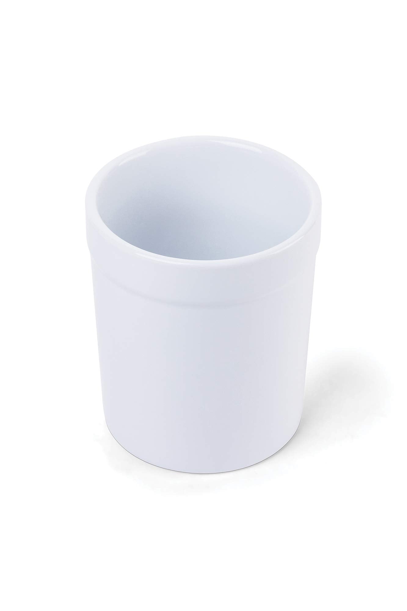 Fox Run Utensil Holder, White Stoneware
