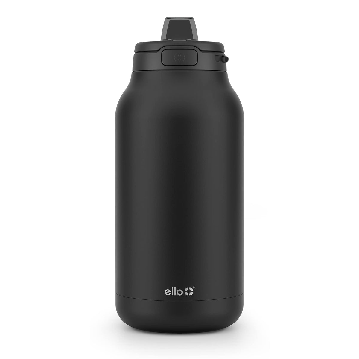 Ello Hydra 64Oz Half Gallon Vacuum Insulated Stainless Steel Jug With Locking, Leak-Proof Lid And Soft Silicone Straw, Metal Reu