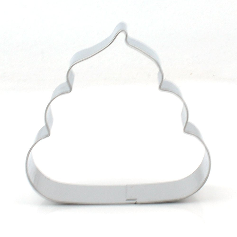 Gxhuang Cute Dung Cookie Cutter - Stainless Steel (Poo)