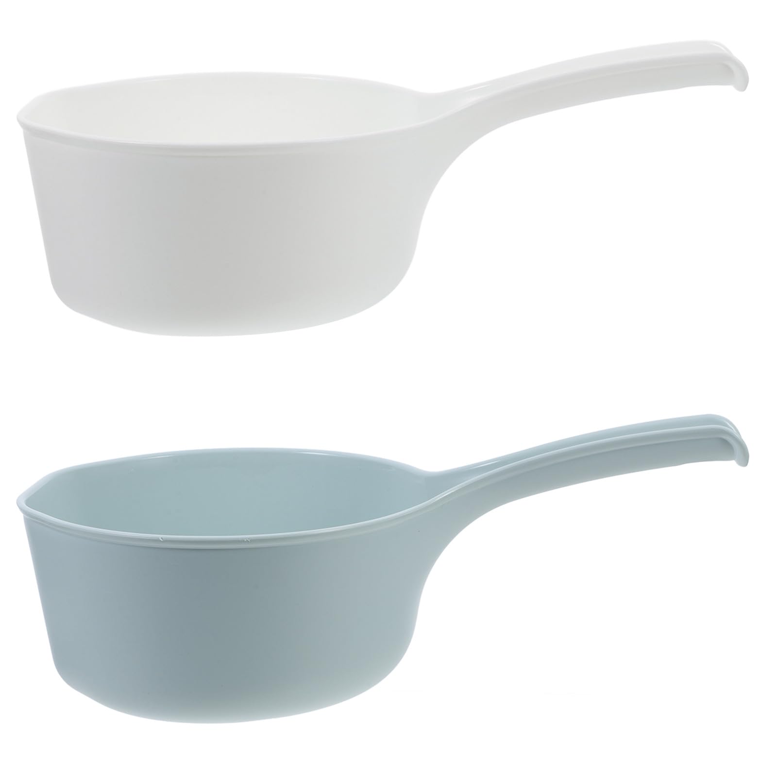 Kichvoe 2 Pack Plastic Water Ladle Large Capacity Bath Scoop For Bathroom