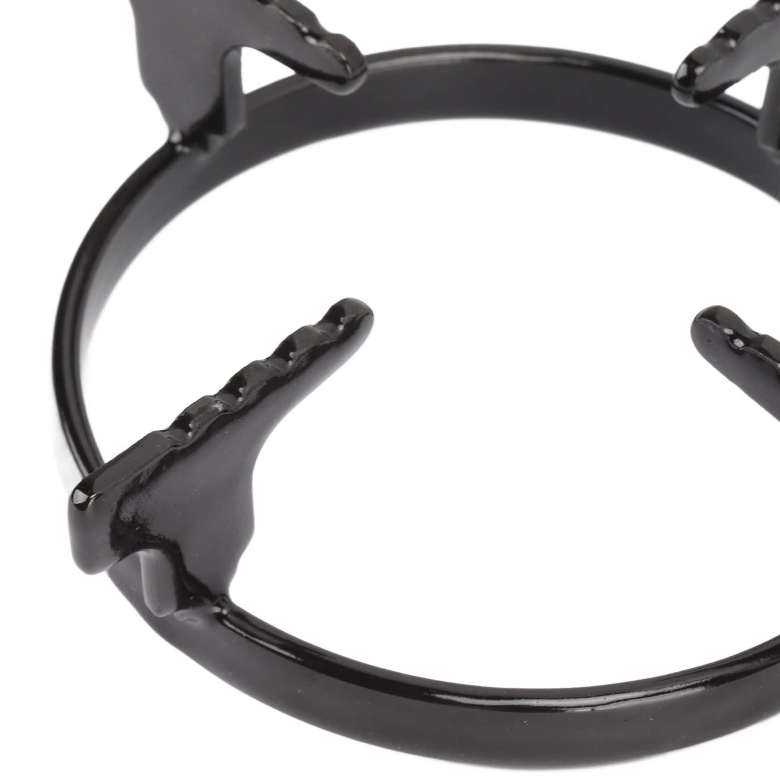 TOPINCN Wok Support Ring Cast Iron Gas Stove, Cast Iron Wok Rack Gas Stove Burner Ring Portable Gas Stove Rack Wok Stand for Kit