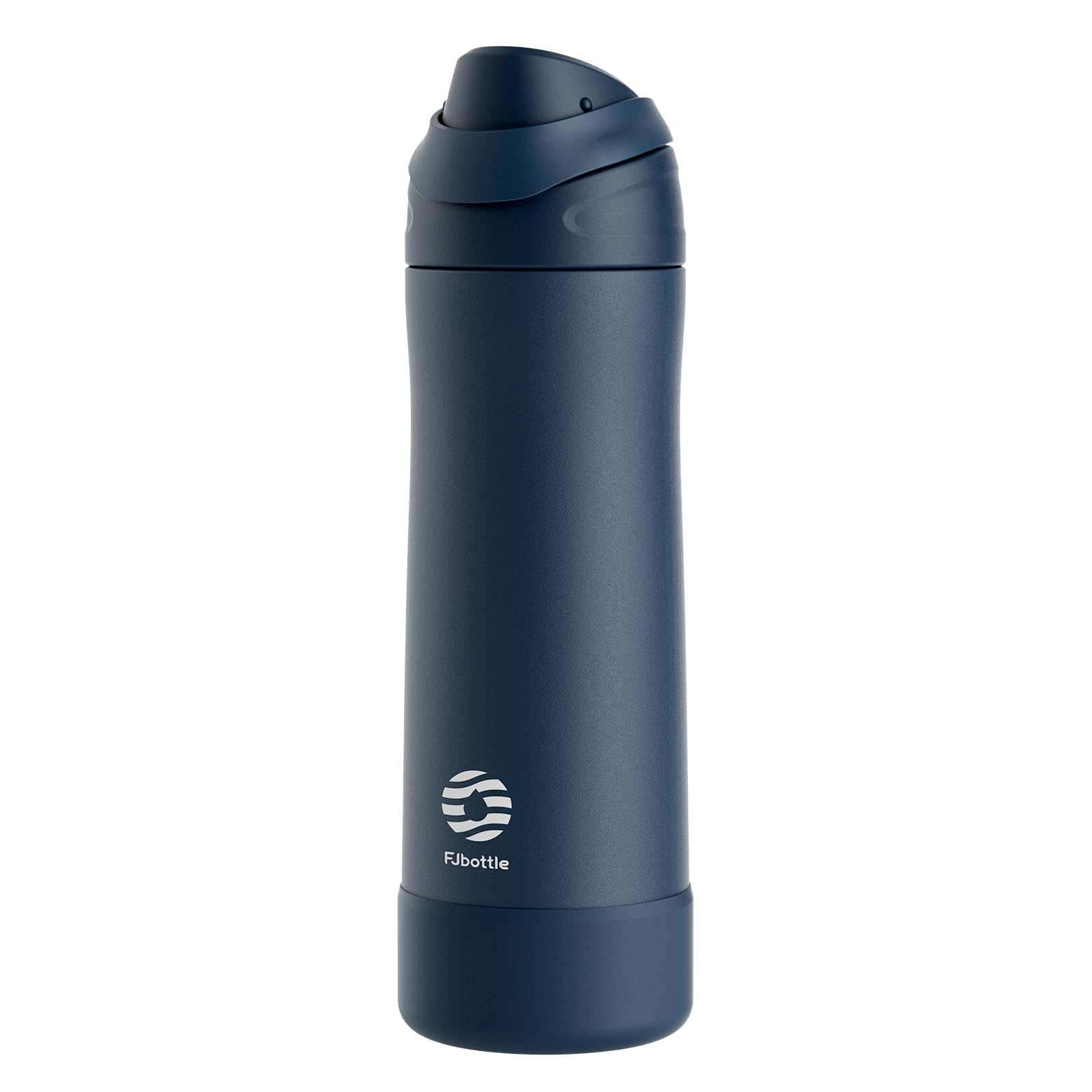 FJbottle Insulated Stainless Steel Water Bottle, 24 oz No Straw Leakproof Sports Water Bottle with Adjustable Handle for Travel 