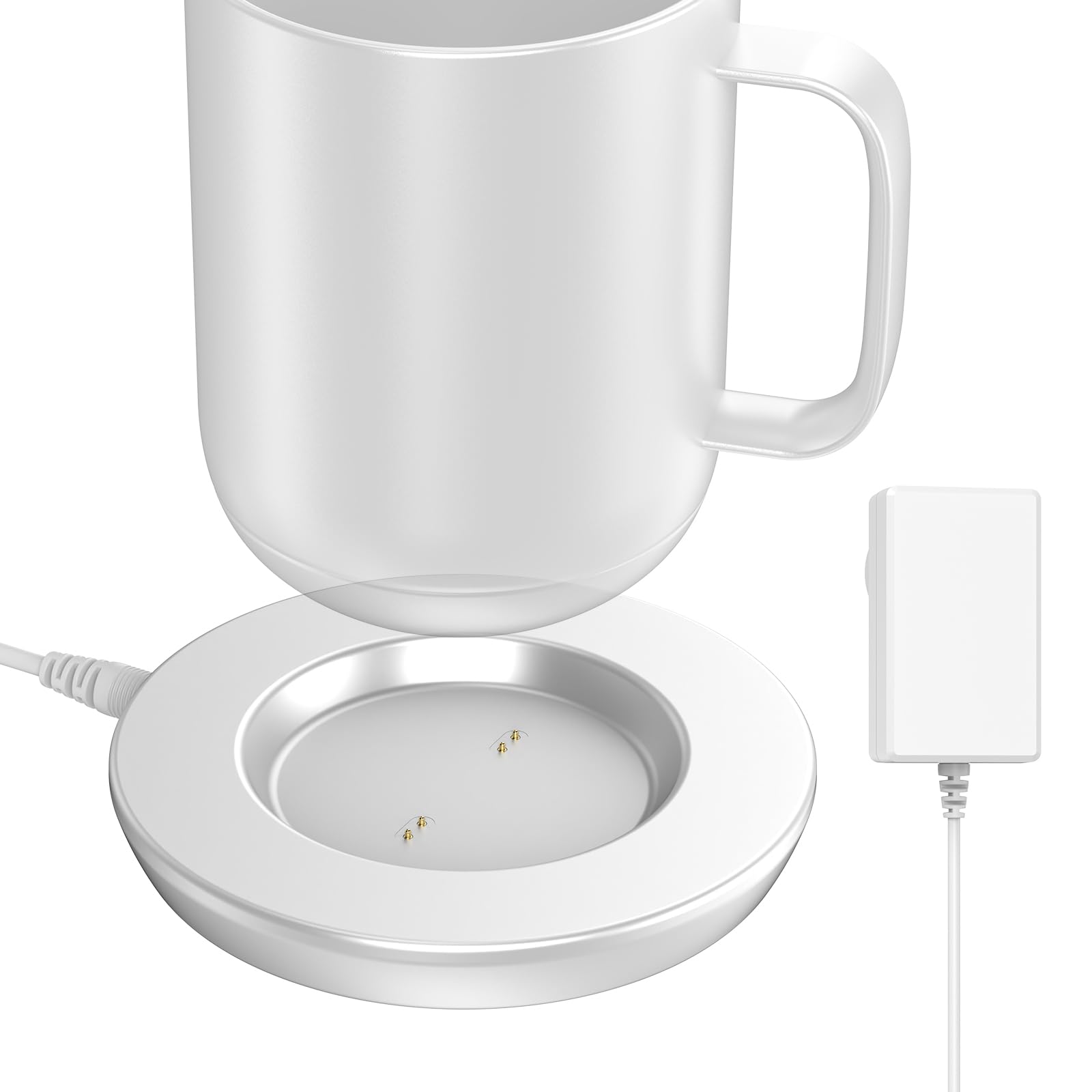 Underhub Charging Coaster 2 Compatible with Embo Temperature Control Smart Mug 2 and 1  Mug Power Cord  Charger Dock Base for 