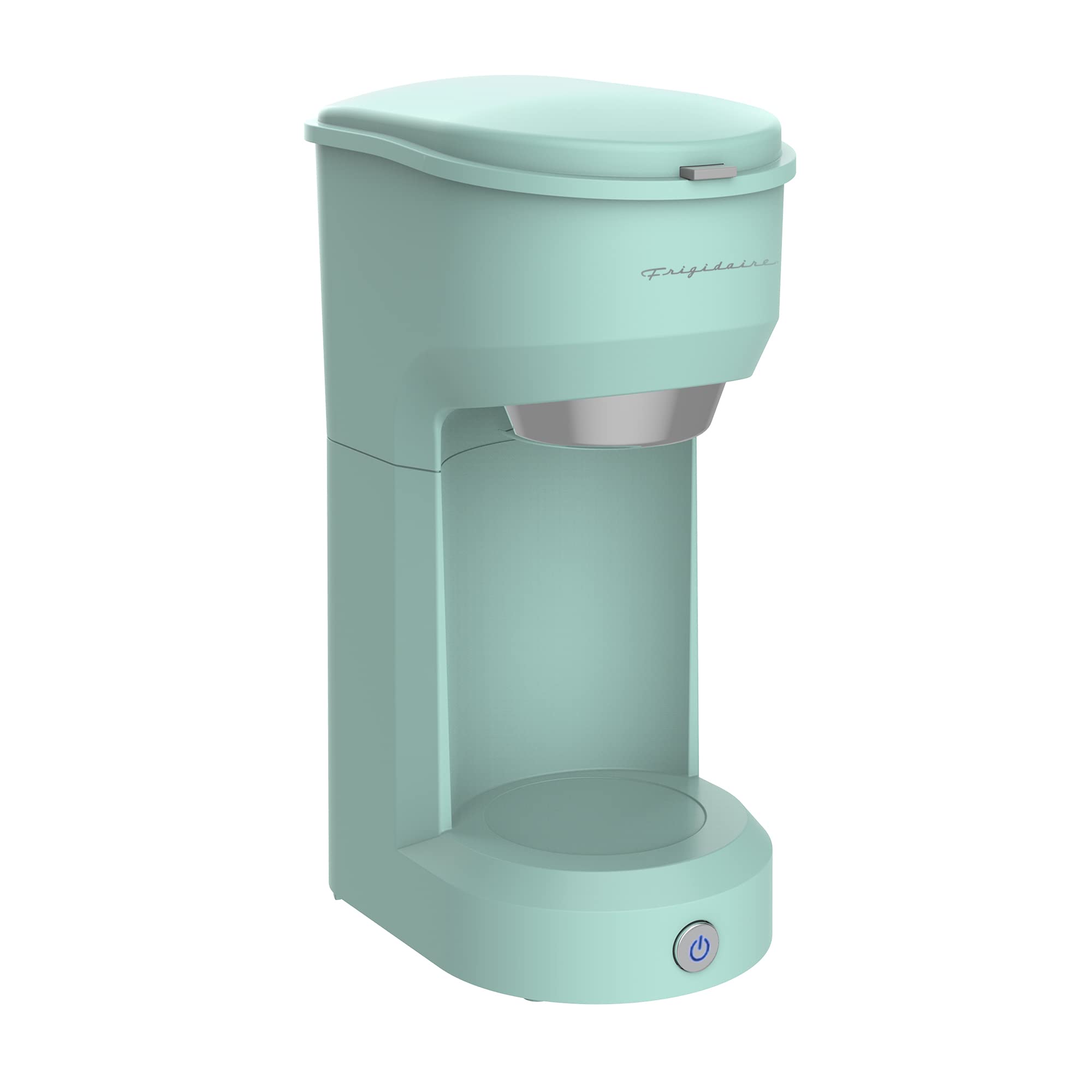 Frigidaire Ecmk088-Mint Retro Single Serve Maker, Brewer For Ground Coffee,300 Ml, Mint