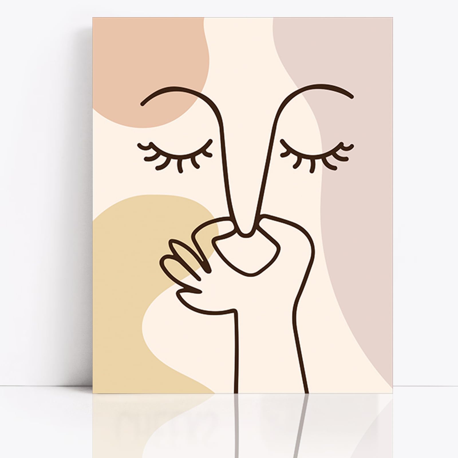 Tuxvaky Boho Bathroom Decor Wall Art, Funny Bathroom Wall Art Signs Decor, Bathroom Pictures Wall Decor, Abstract Wall Art For B