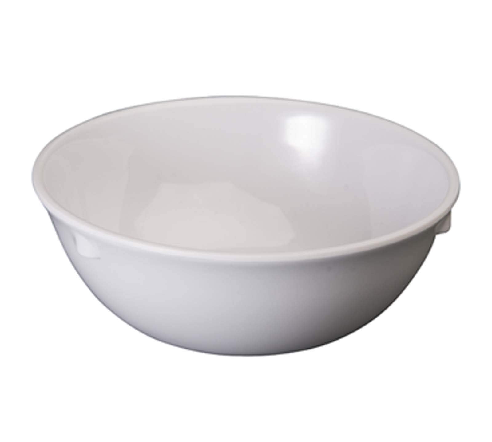Winco 11 oz White Commercial-Grade Melamine Nappies Bowl (Pack of 12)