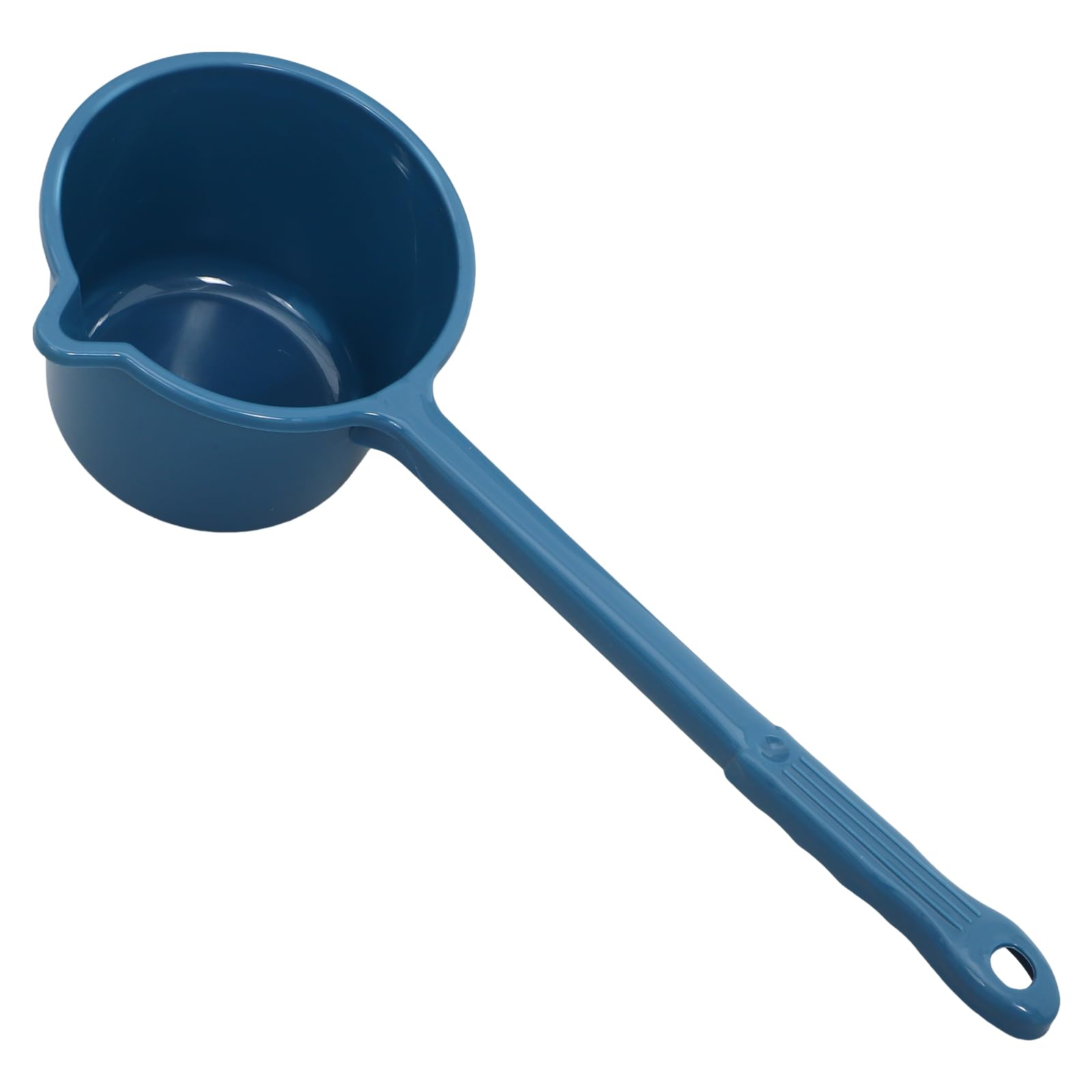 HAKIDZEL Long Handle Water Scoop Bath Ladle for Bathroom Kitchen Camping Ergonomic Grip Water Spoon for Bathing Plant Watering H