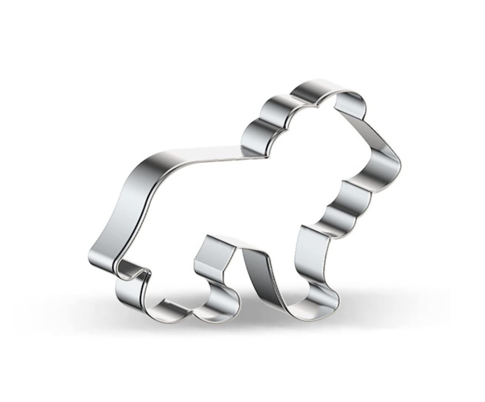 Wjsyshop Lion Shape Cookie Cutter