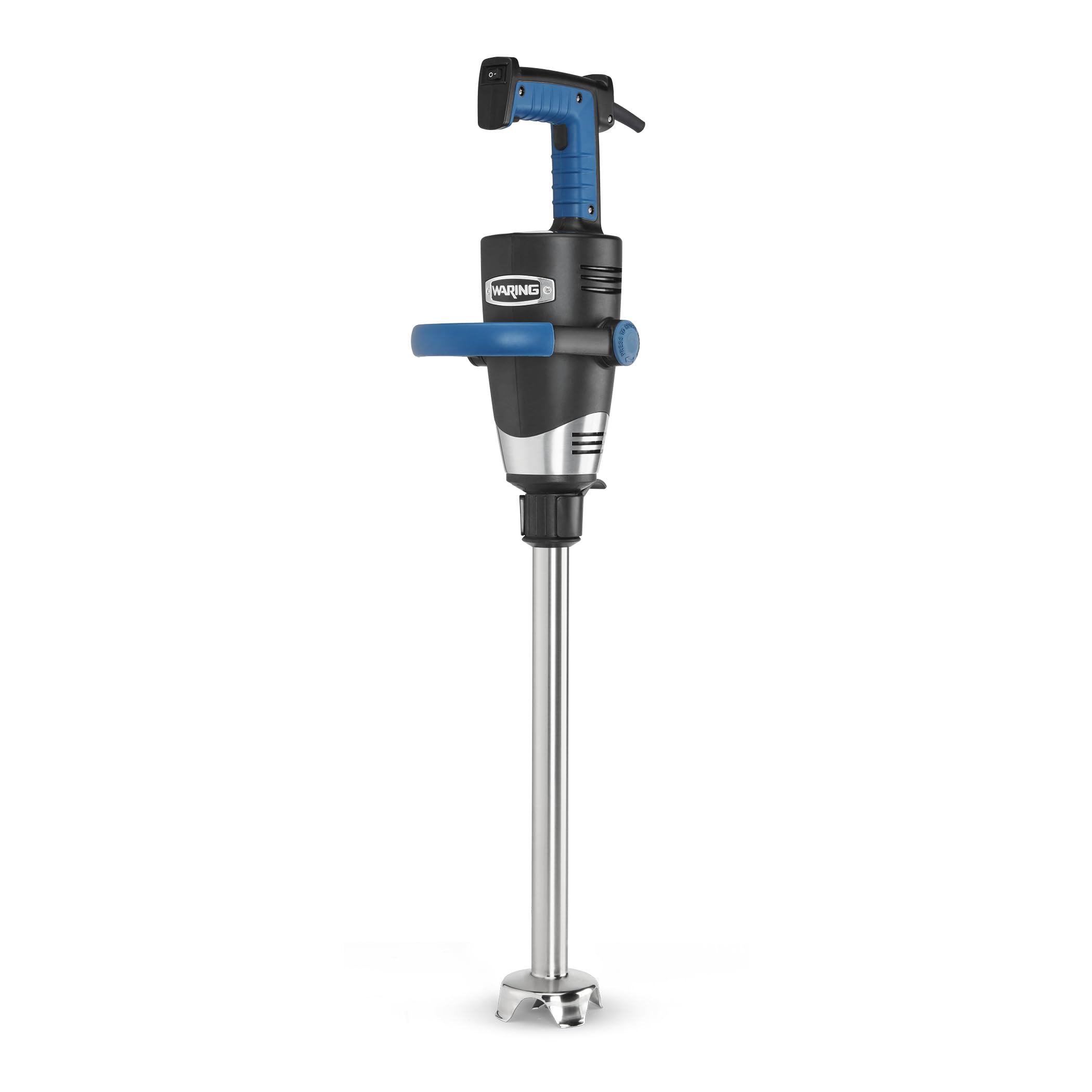 Waring Commercial EvolutionX Immersion Blender, 1.5 Horsepower Motor, 18 Stainless Steel Shaft, Variable Speed, 35-Gallon Capaci