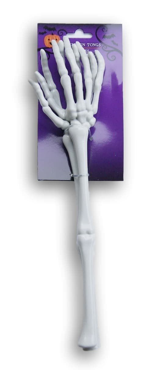 Skeleton Hands Salad Tongs