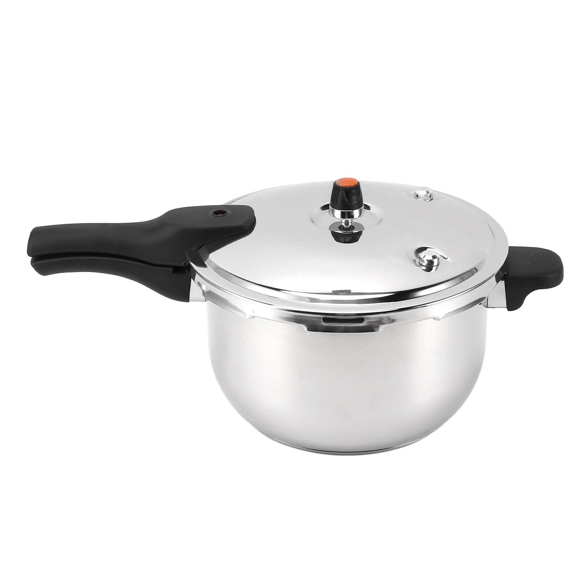 Stainless Steel Pressure Cooker, Explosionproof, Multifunctional, Fast Cooking Pot with Safety Valve, Security Handle for Induct