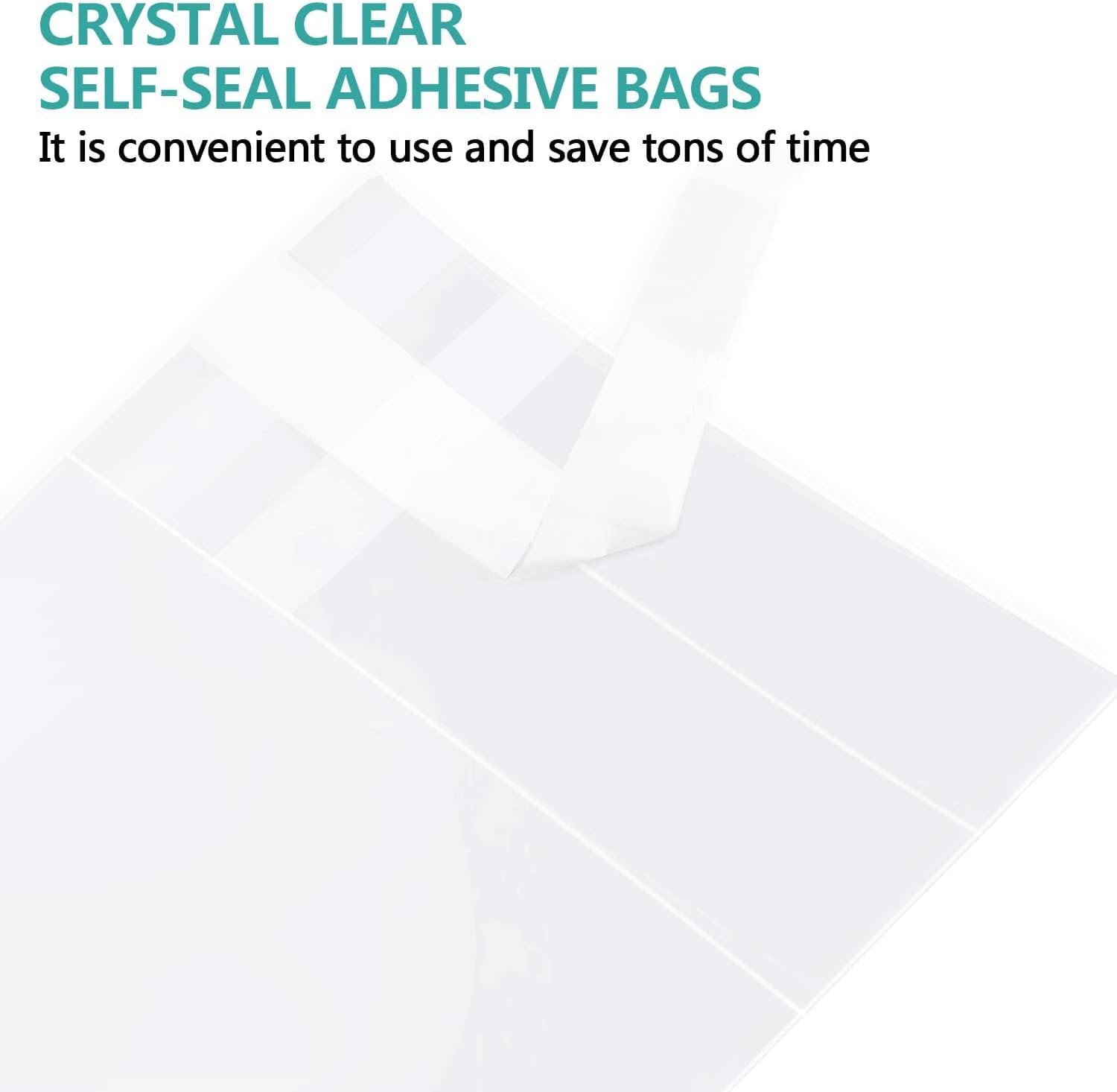 Sonu Sports Co. Sports Goods Krum Packing Clear Bags Transparent Pouches For Garments Clothes Saree Shirt Etc Self Adhesive Bopp