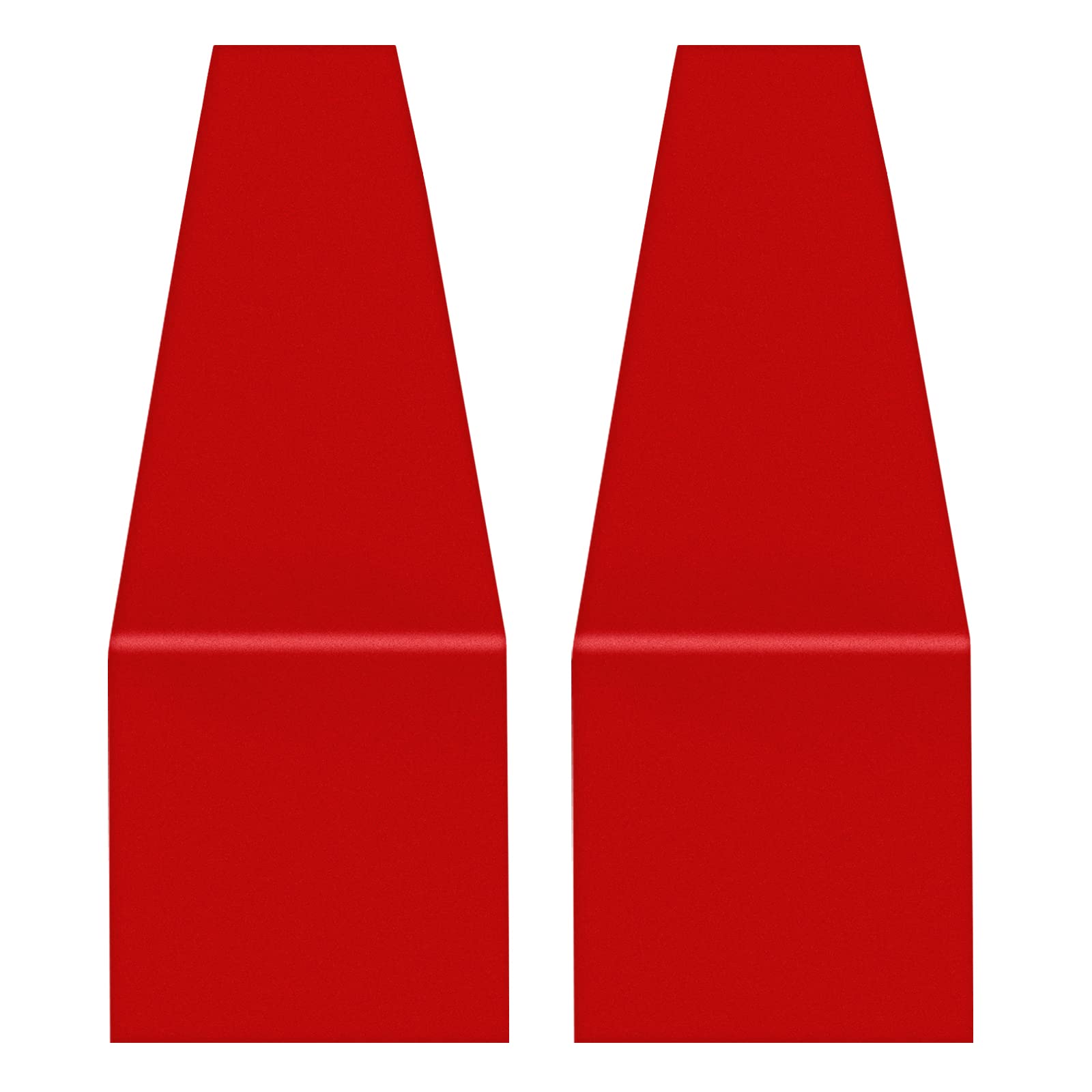 Hghdbt Satin Red Table Runner - 12X108Inch 2 Pack Table Runners For Rectangle/Round Table Dining Party Wedding Brithday Christma