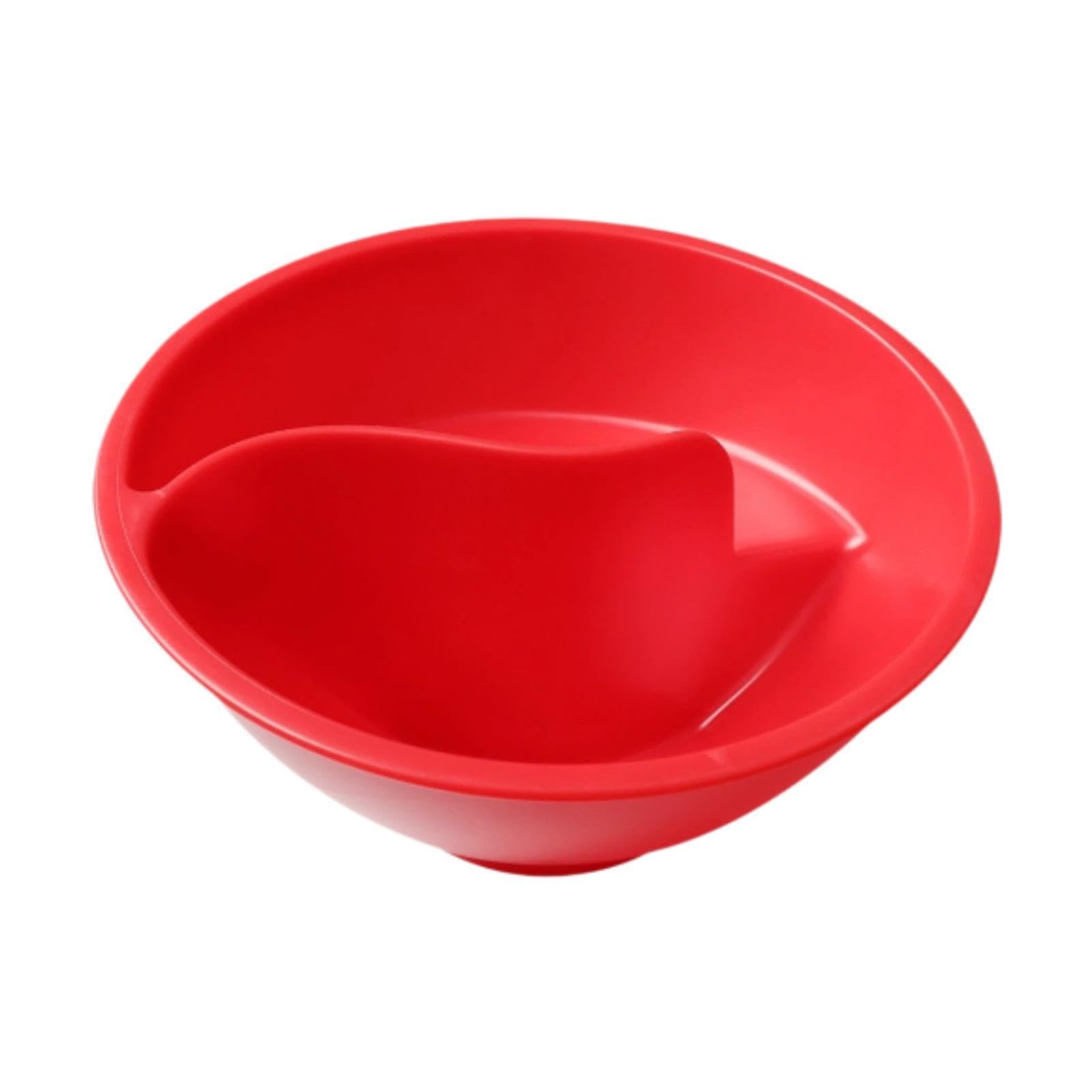 Atorse Divided Cereal Bowl Food Container Chips Serving Bowl For Home Kitchen Ramen Red|Home & Garden|Kitchen Dining & Bar|Dinne