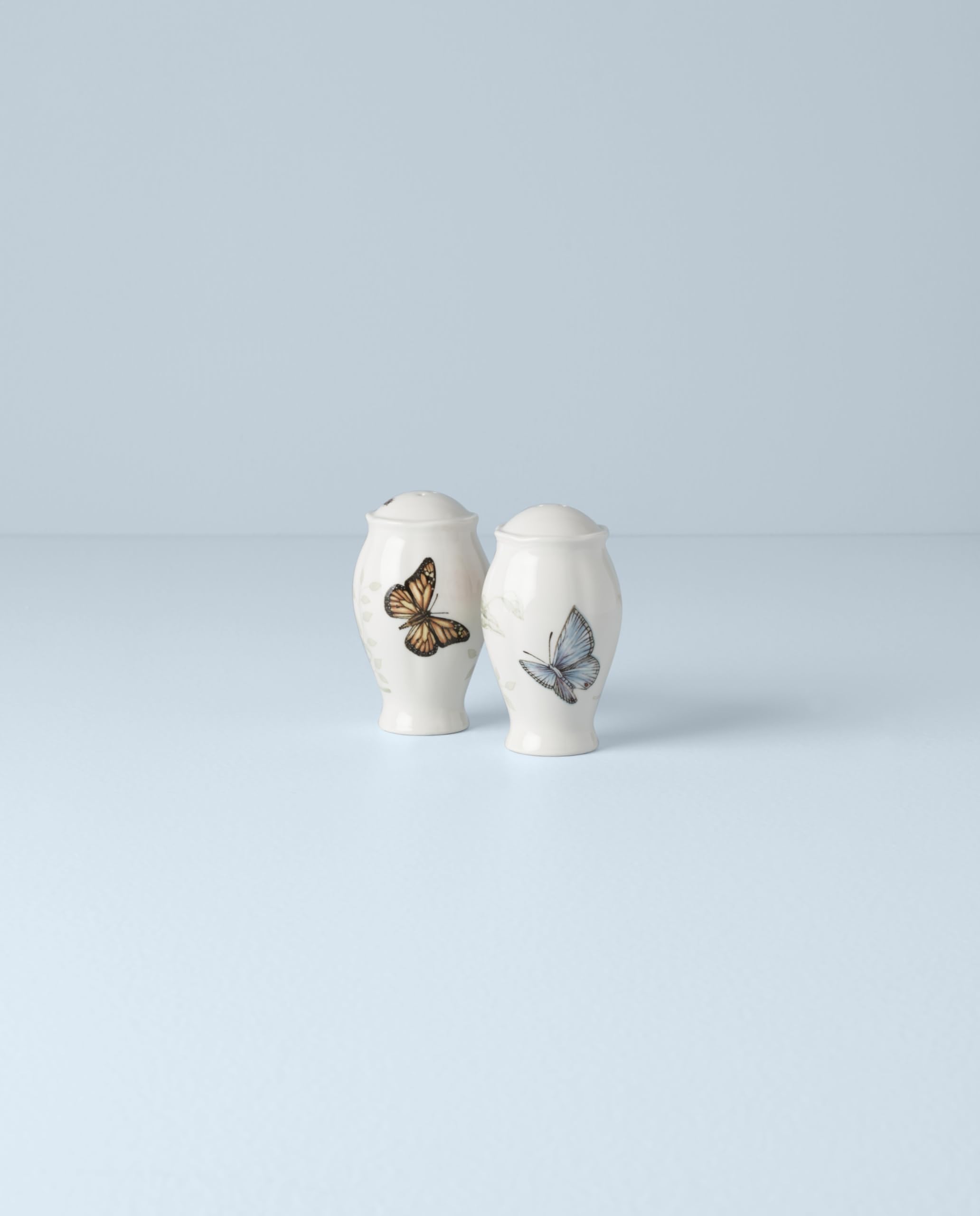 Lenox Butterfly Meadow Salt & Pepper Shakers  0.65 LB  Multi