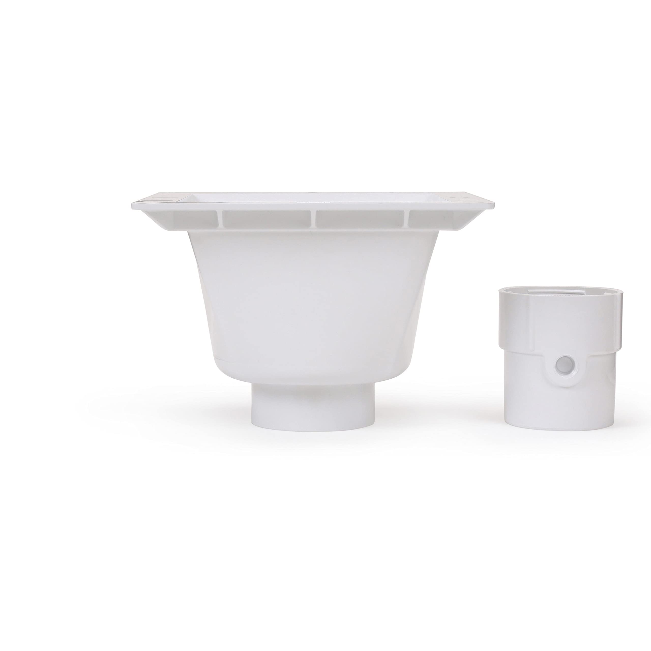 Oatey 42722 Pvc Floor Sinks And Accessories, 4 In, White