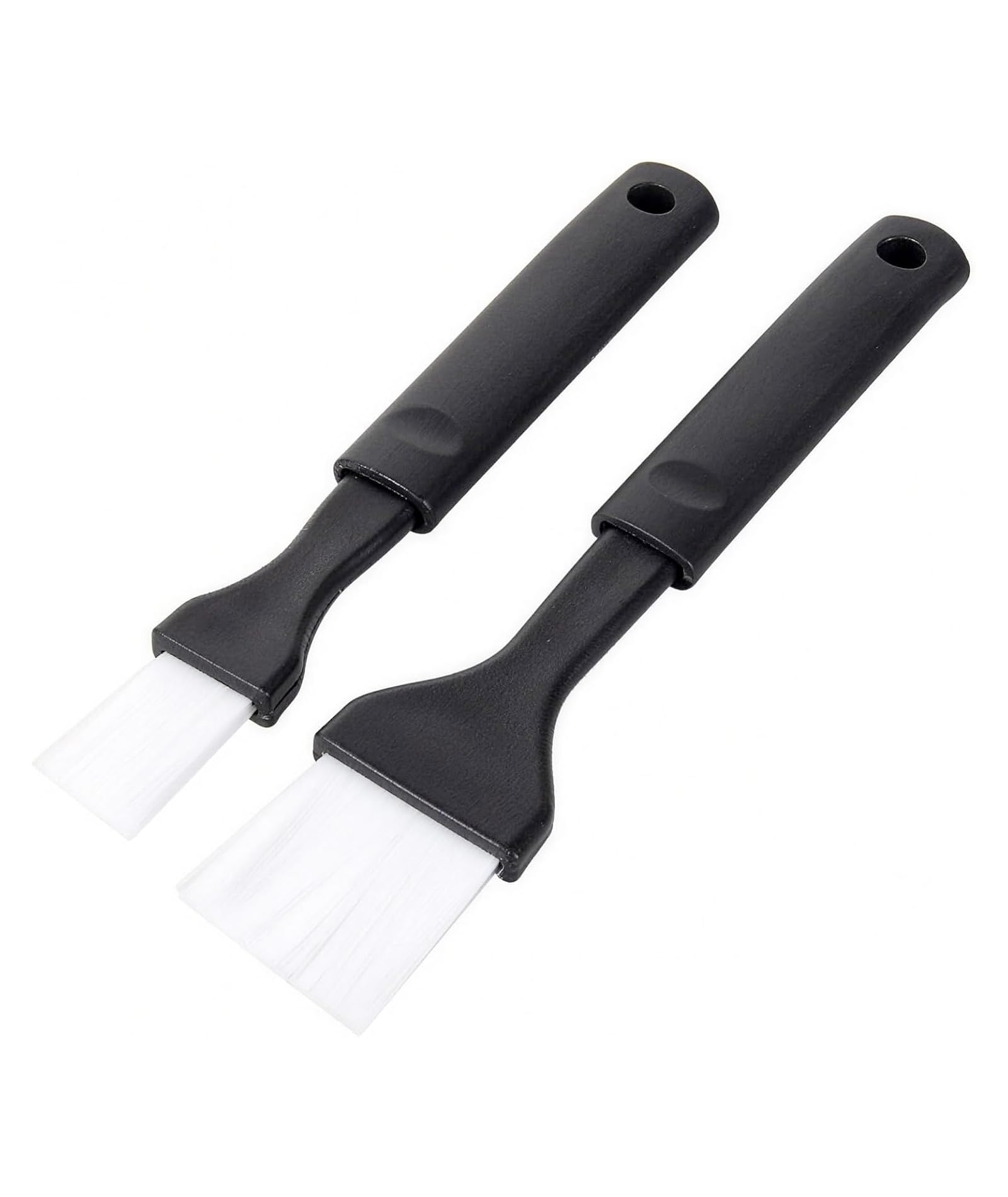 2 Pcs Pastry Baking Brush, Silicone Oil Brush For Cooking, Kitchen Utensil Set With Large And Small Brushes, Durable Basting Too