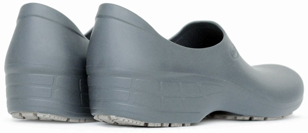 Sticky Nursing Shoes Women - Chefs - Kitchen - Nurses - Clogs For Work - Waterproof Non Slip (Dark Grey, 7)