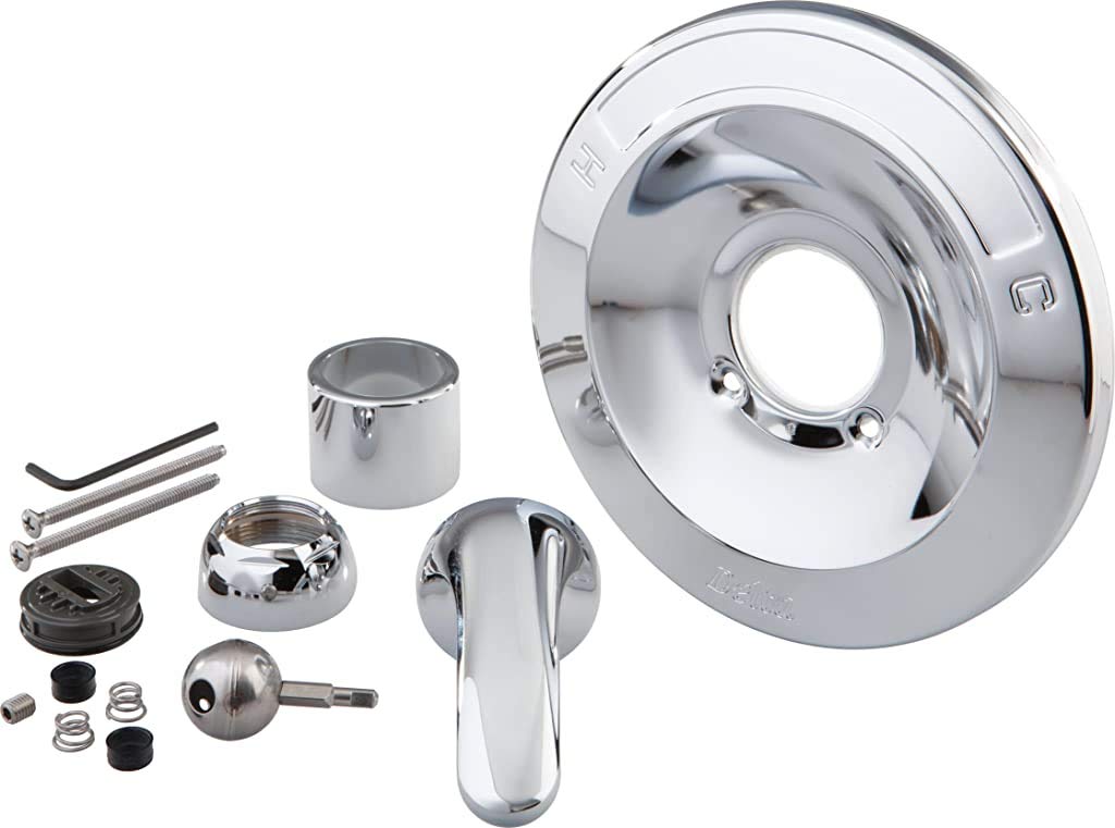 Delta Faucet Shower Handle Renovation Repair Trim Kit For Delta 600 Series Tub And Shower Trim Kits, Chrome Rp54870