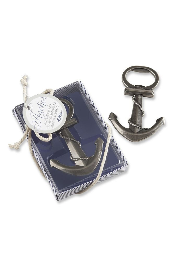 Anchor Nautical Themed Bottle Opener Favor Style 11136Na