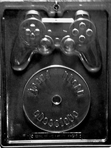 Grandmama'S Goodies M216 Video Game Kit Chocolate Candy Soap Mold With Exclusive Molding Instructions