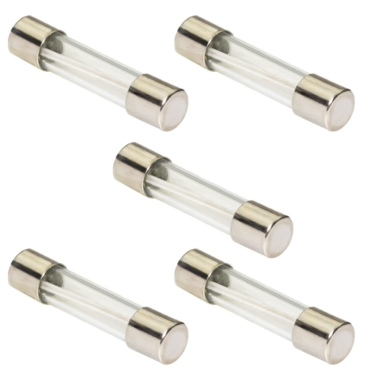 5 Pack 5304509451 Microwave Oven Fuse For Ge, Frigidaire, Kenmore Microwave, 20 Amp 125 Volt-Replaces 1810711, Ea3486694, Ps3486