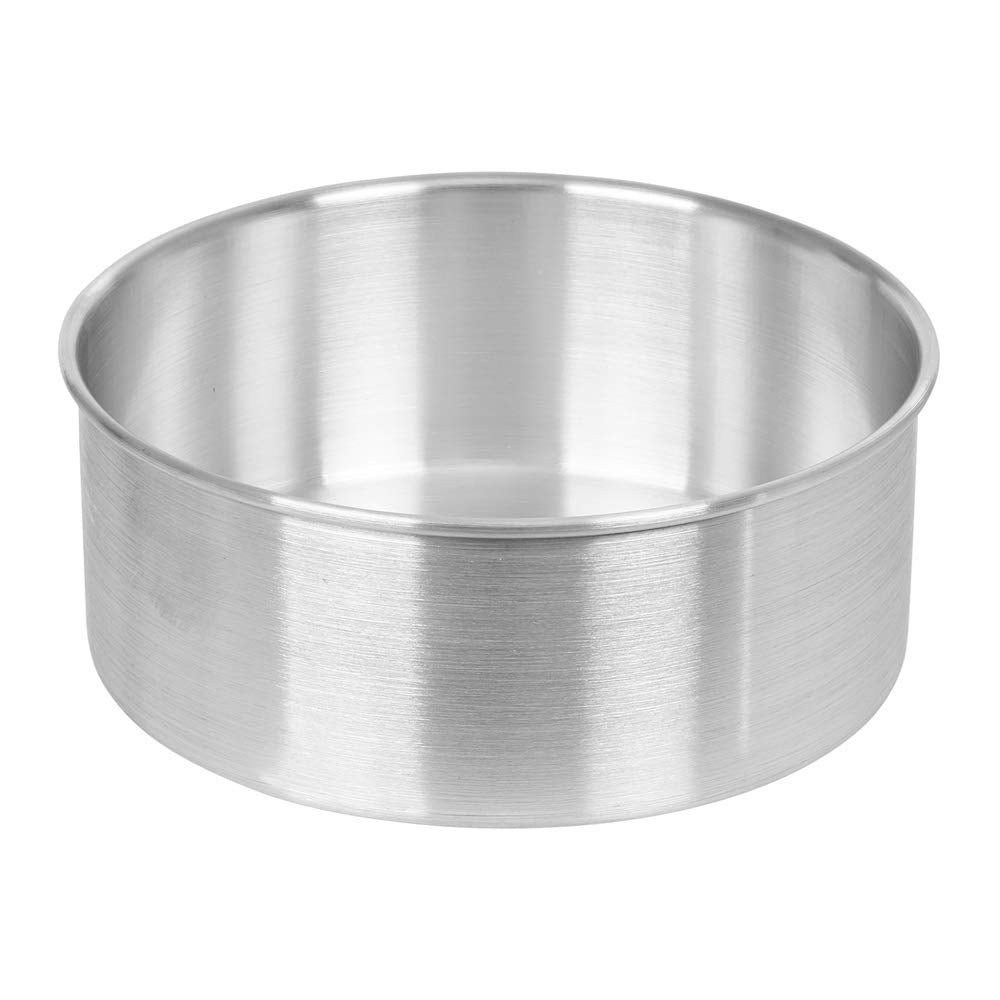 CORAL Aluminium Baking Round Cake Pan/Mould  6 Diameter x 3 Height for Microwave Oven
