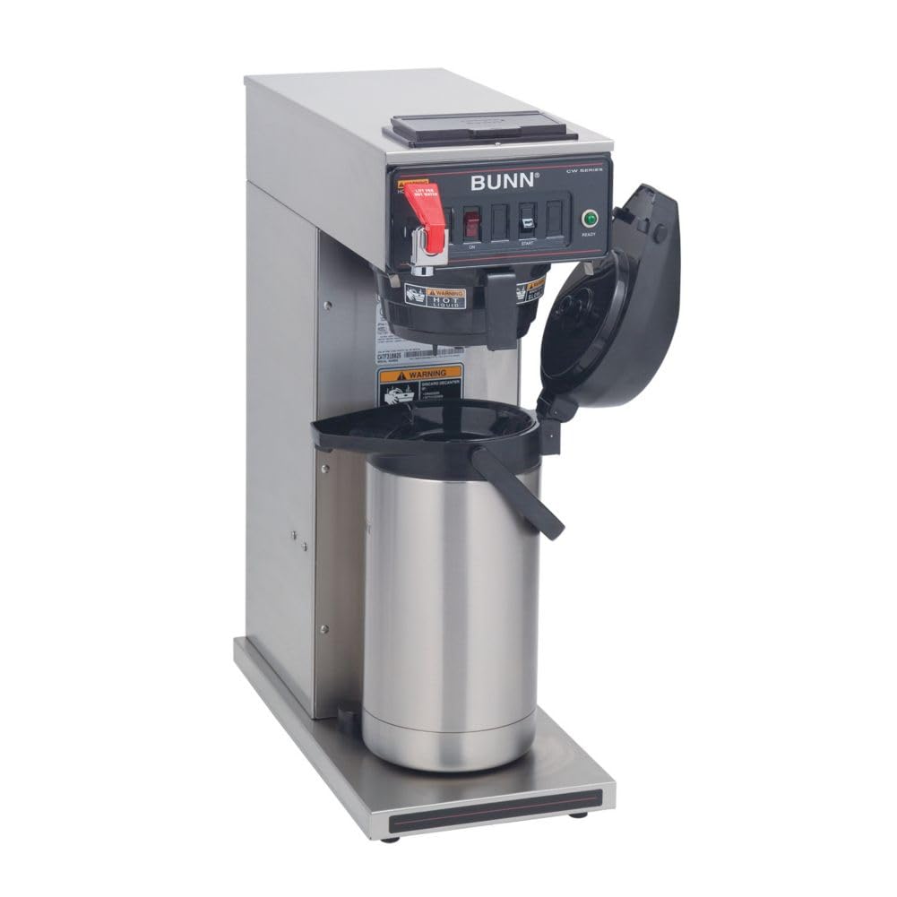 Bunn 23001.0006 CWTF15-APS Automatic Airpot Coffee Brewer with Hot Water Faucet - 120V