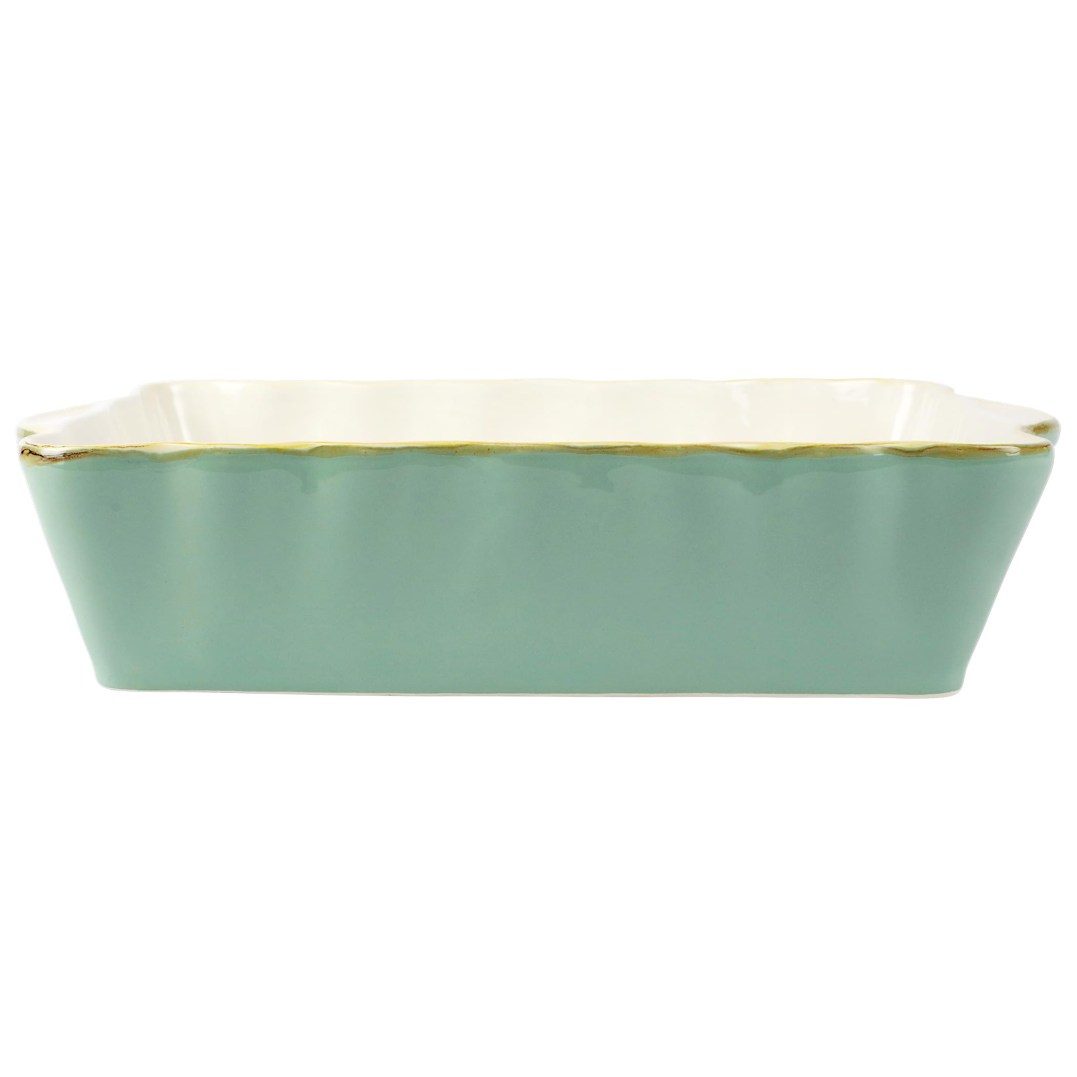 Italian Bakers Aqua Large Rectangular Baker
