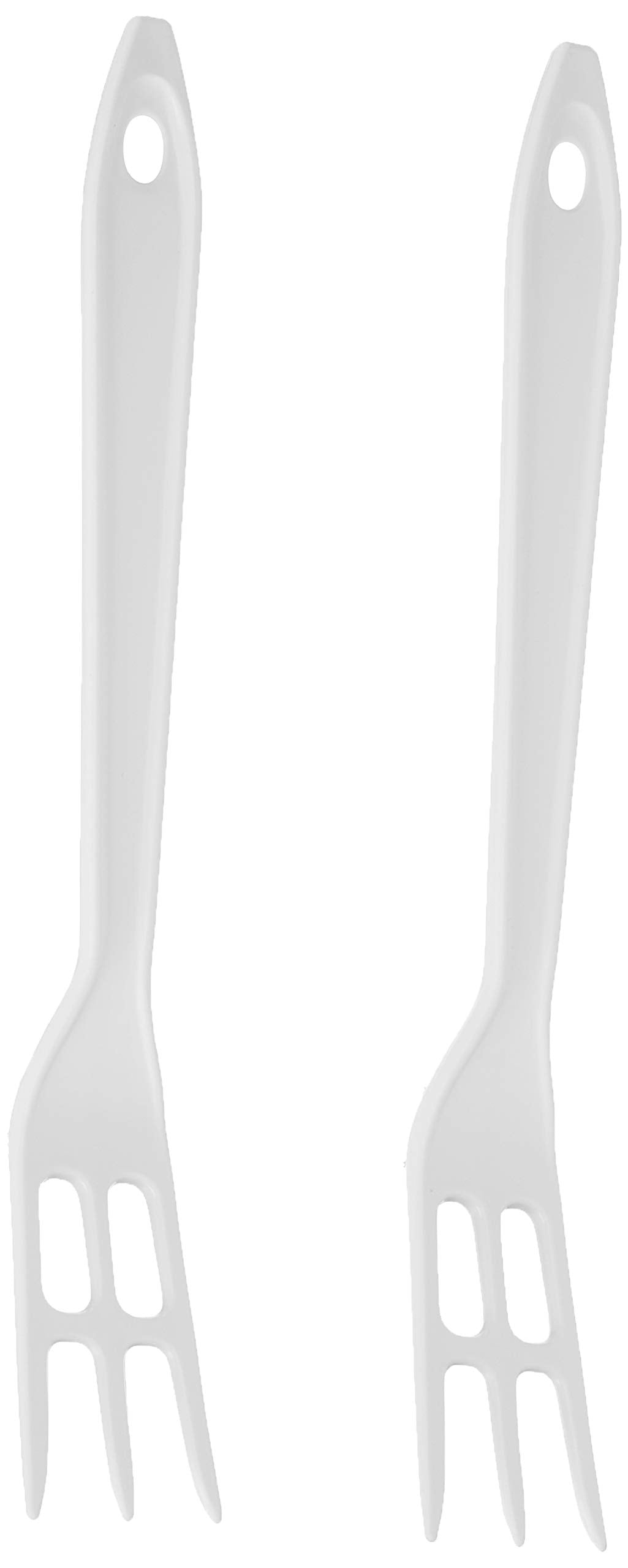 Hutzler Waffle Fork, 11'', White,3702-2Wh,2