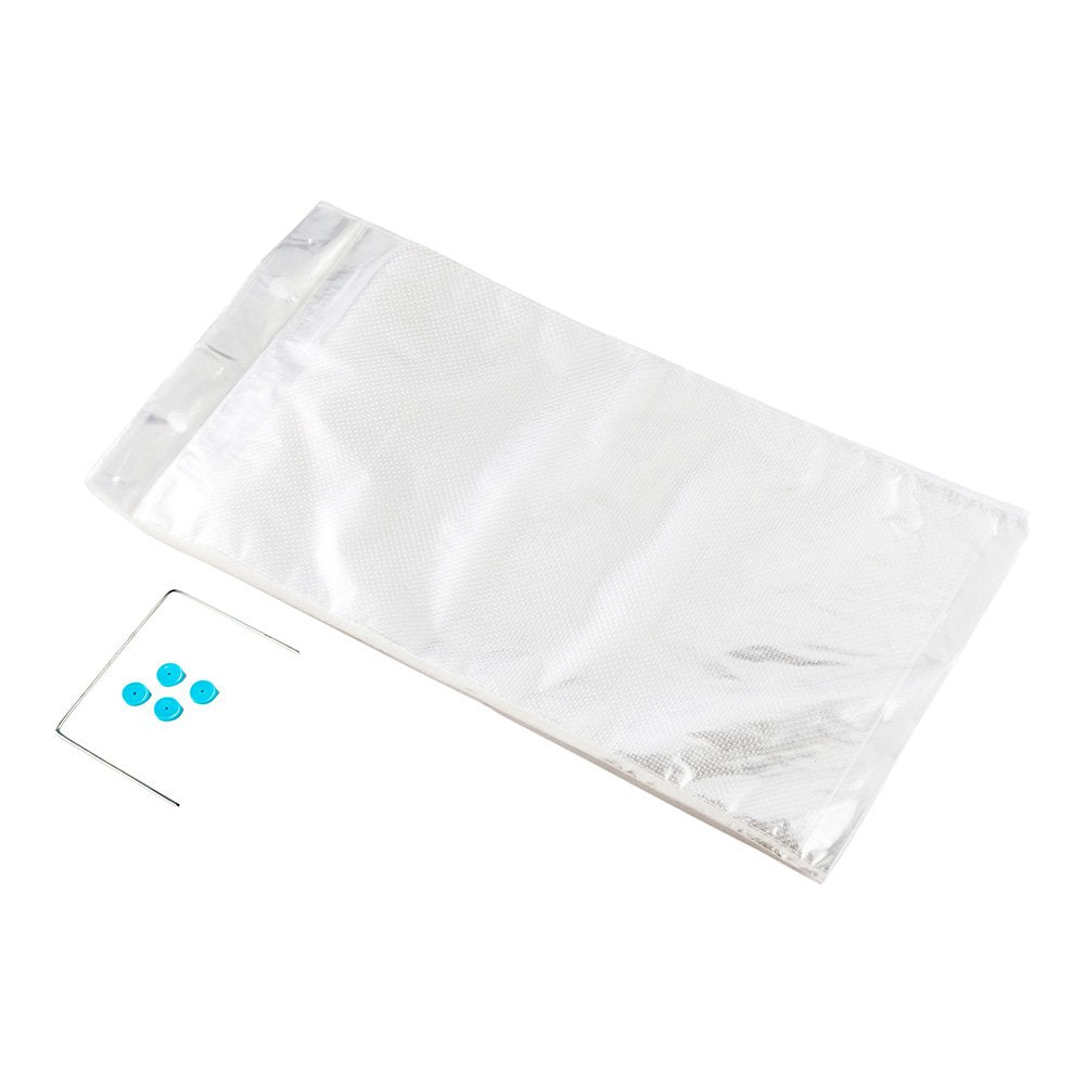 Restaurantware Bag Tek 11 Inch X 20 Inch Bread Bags 250 With Wicket Dispenser Bread Loaf Bags - Micro Perforated Freezer Safe Cl