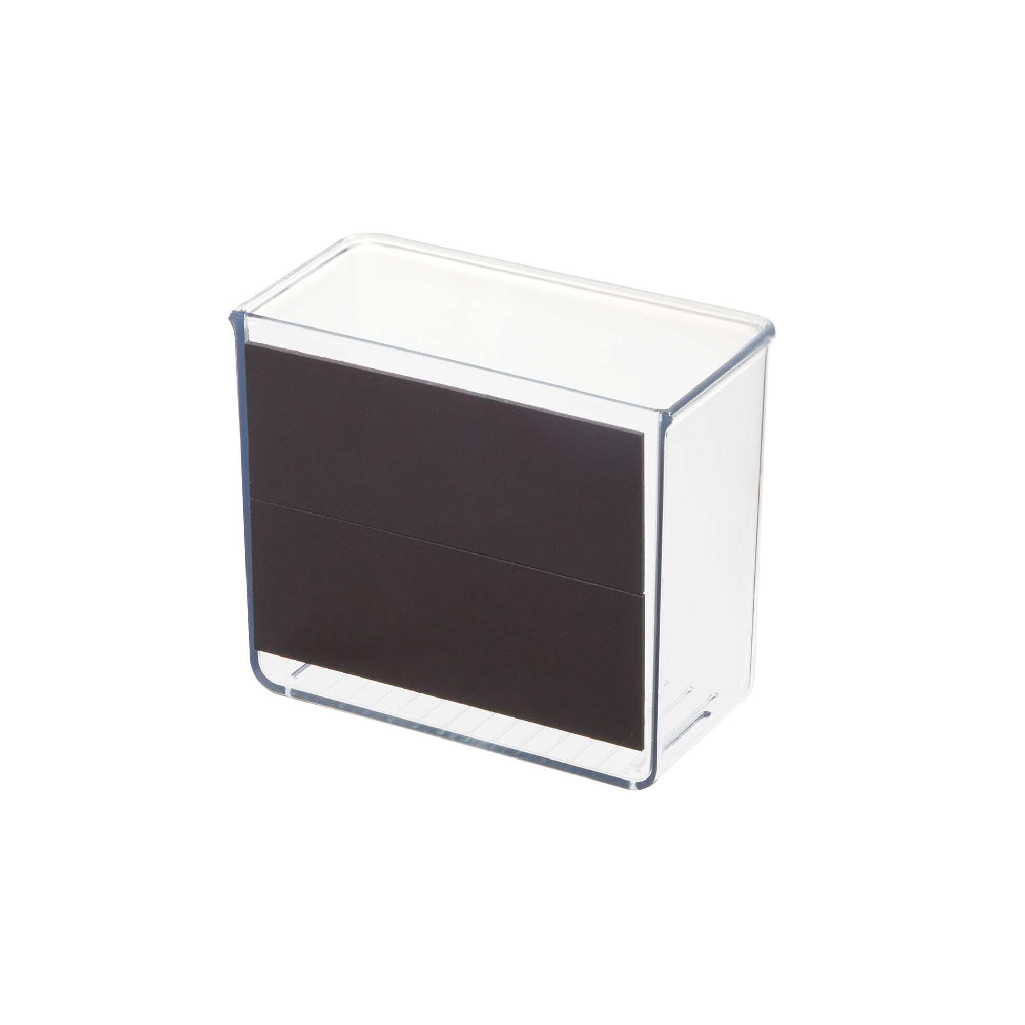 Idesign Magnetic Small Bin, Clear