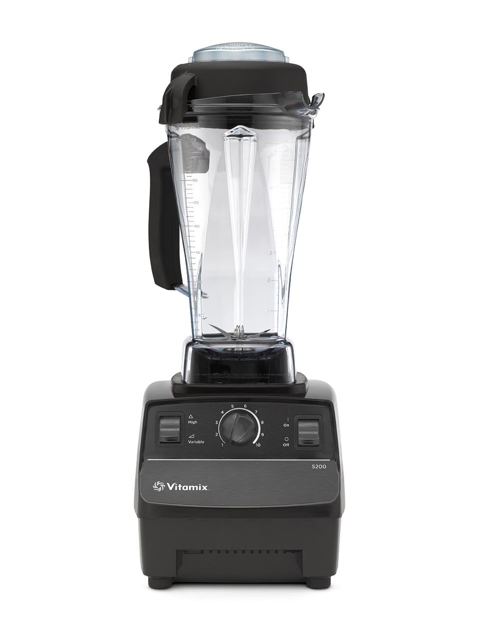 Vitamix 5200 Blender, Professional-Grade, Container, Self-Cleaning 64 Oz, Black/Grey