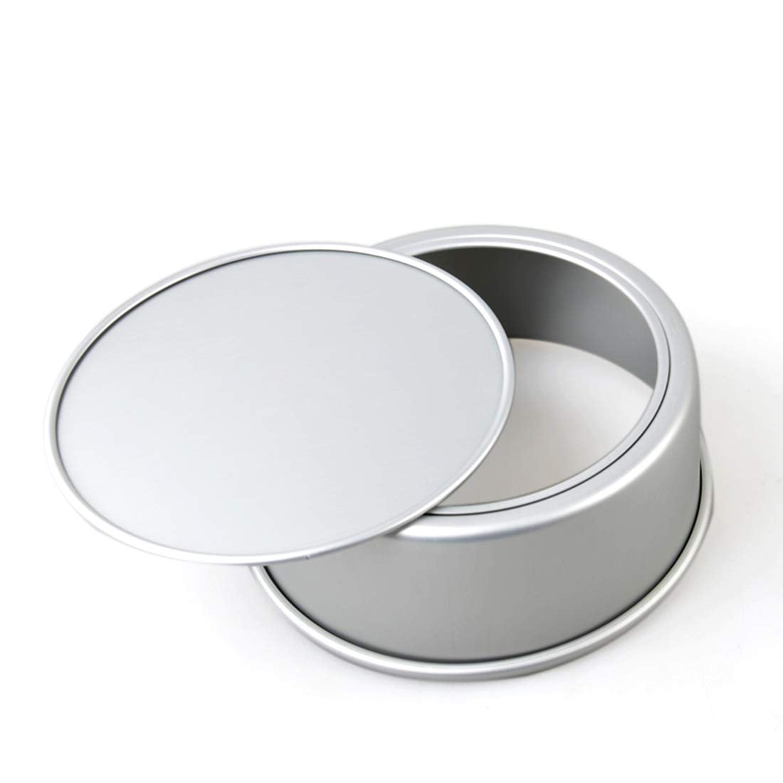 Tosnail 2 Pack 9'' X 3'' Round Aluminum Cake Pan With Removal Bottom