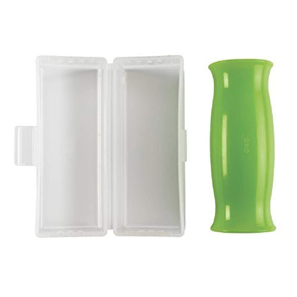 Oxo Good Grips Silicone Garlic Peeler With Stay-Clean Storage Case,Clear,1Ea