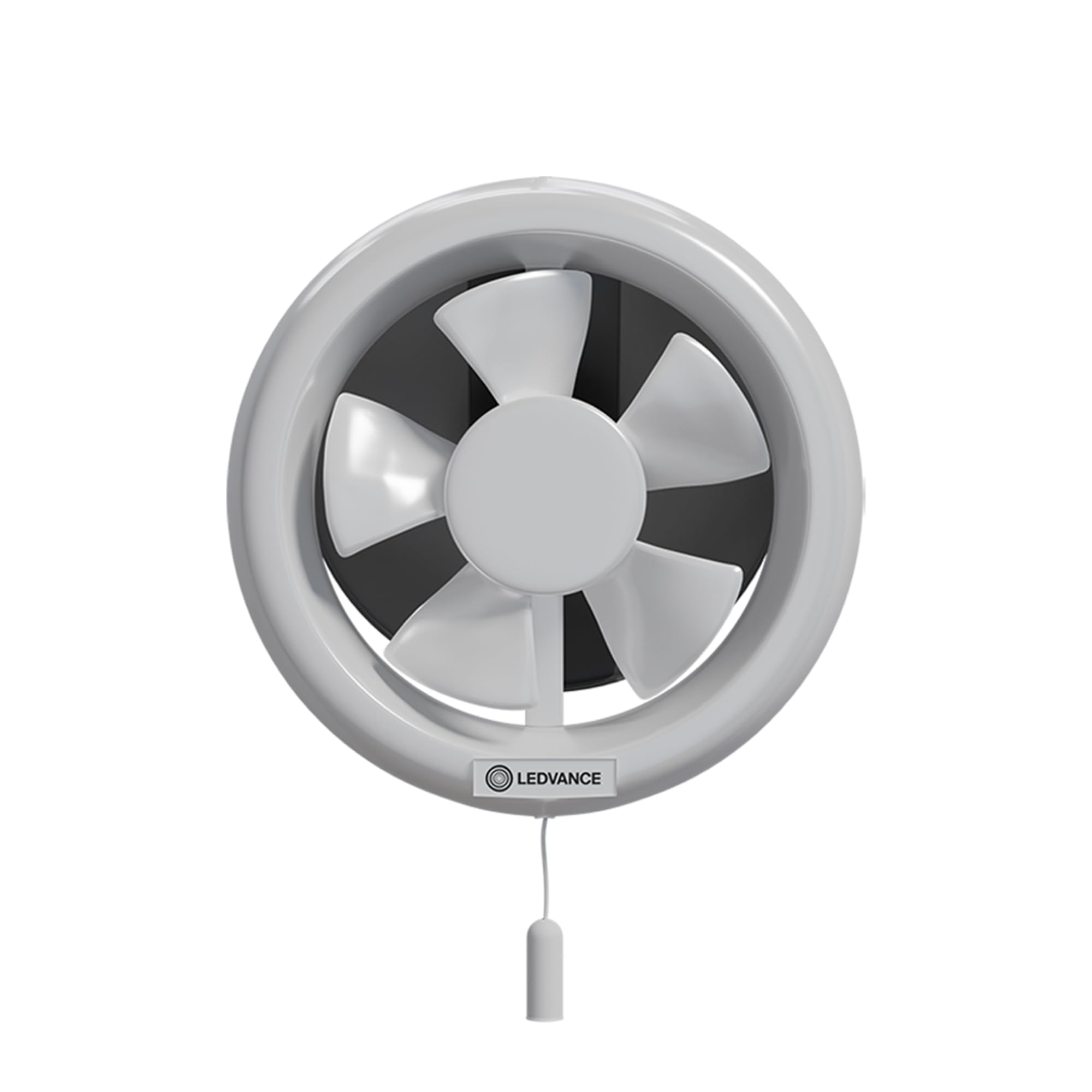 Ledvance Round Exhaust Fan 6 Inch (150 Mm) | Suitable For Kitchen, Bathroom & Washroom | Protection From Birds | Pull Cord Ensur