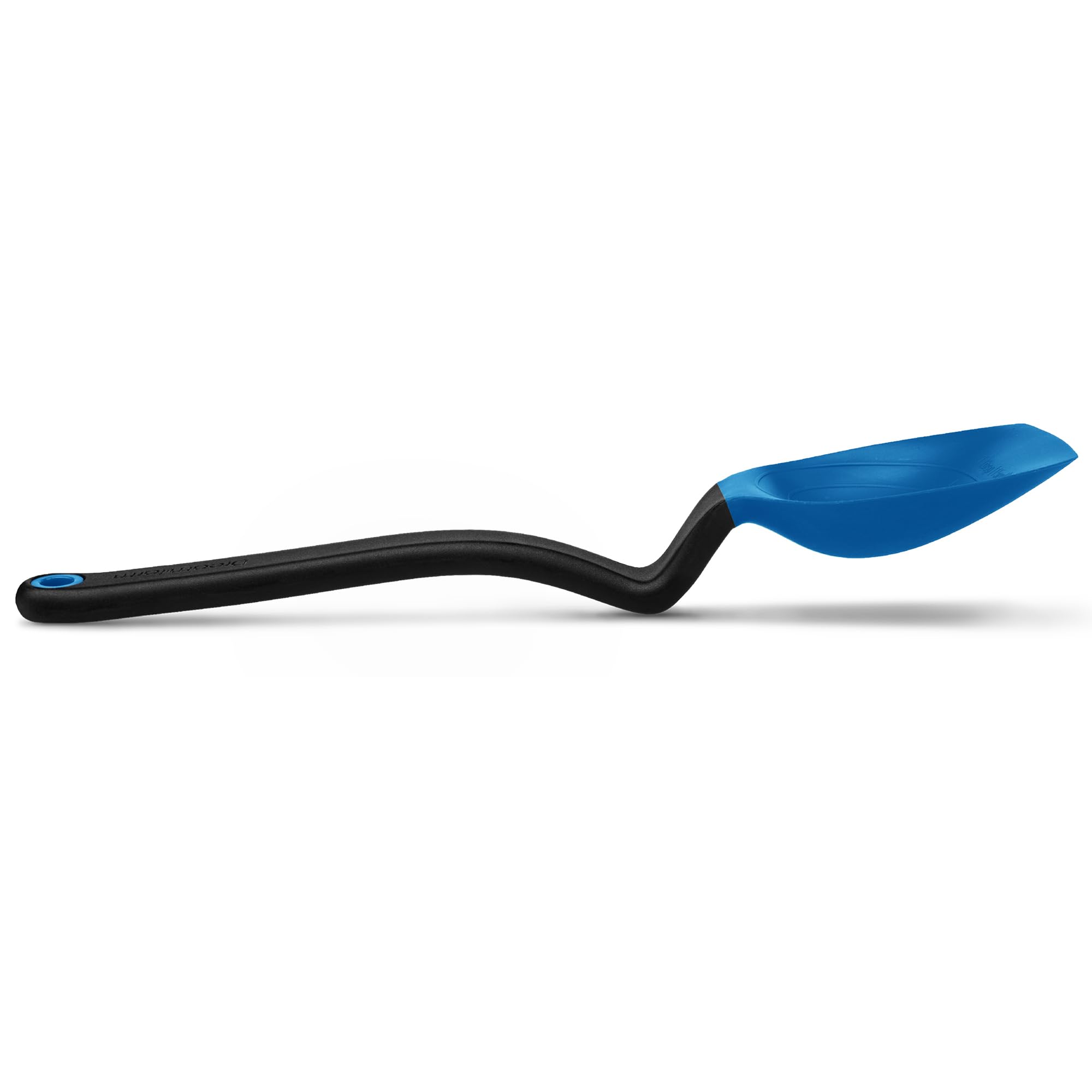 Dreamfarm Supoon Non-Stick Sit-Up Silicone Scraping, Serving, Cooking Spoon Measures 5ml Tsp & 15ml Tbsp - 11 Classic Blue
