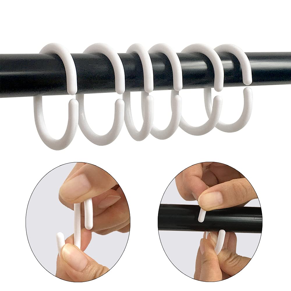 Rv Shower Curtains Forest Mountain Happy Camper, Fabric Rv Bathroom Curtain Sets With Hooks 47Wx64H Inches