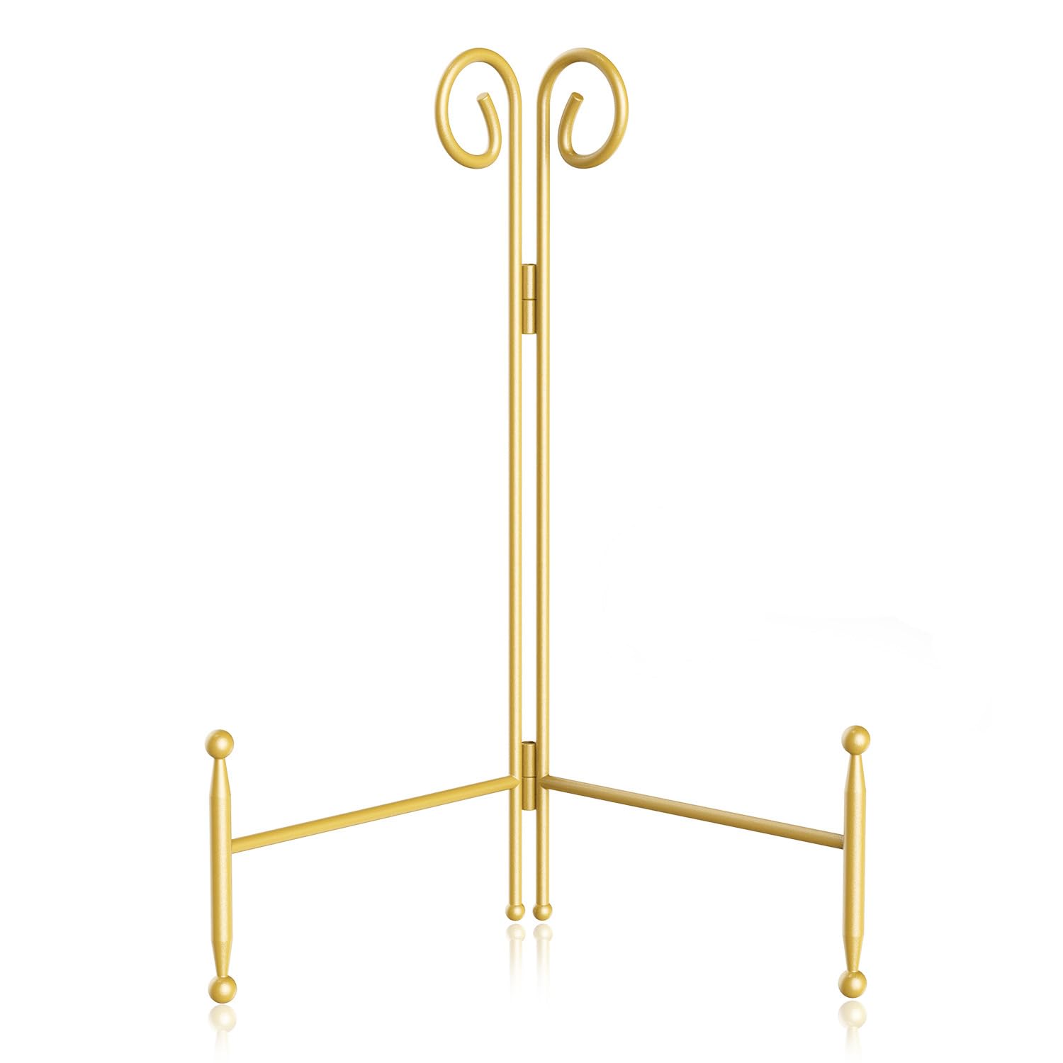 hopeme Plate Holder Display Stand, 12 Inch plate Stand for Display Large Platter, Heavy Dute Easel Stand Holder for Art Plate Di