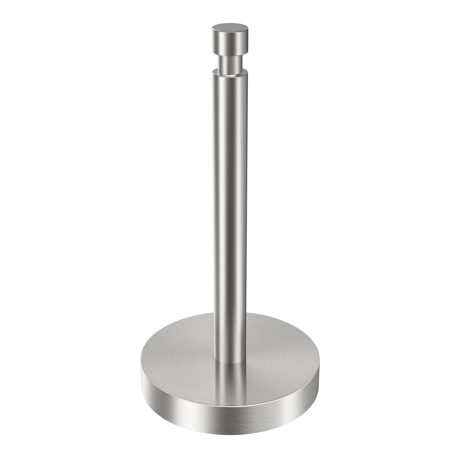 YUMORE Paper Towel Holder Countertop, Counter Paper Towel Holder with Weighted Base Non Slip, Standing Paper Towel Roll Holder f