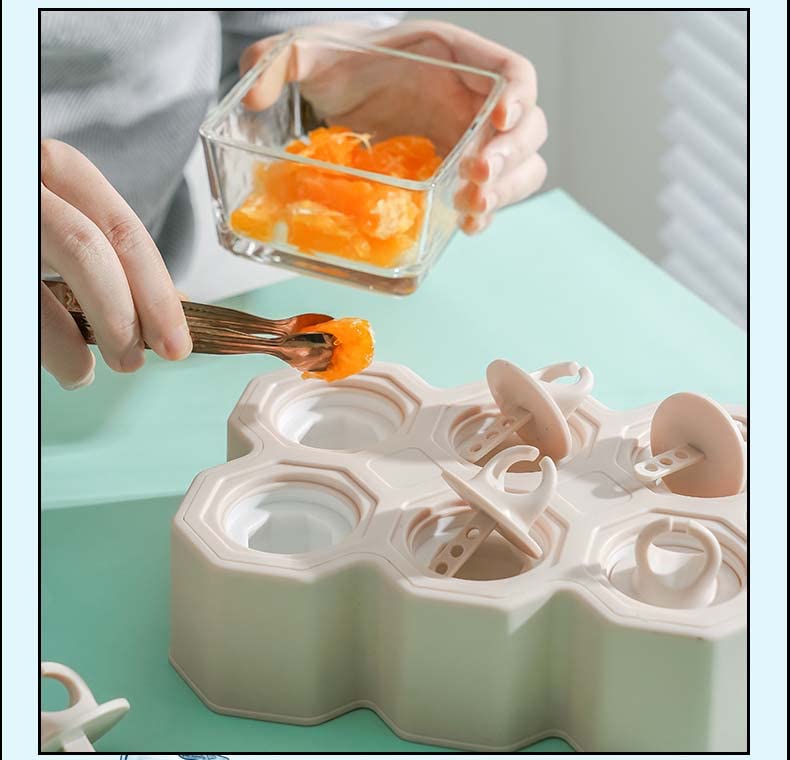 Jinru Baohua Ring Popsicle Molds 12 Pcs Silicone Popsicle Molds Bpa Free Reusable Popsicle Molds Easy Take Off Popsicle Maker (B